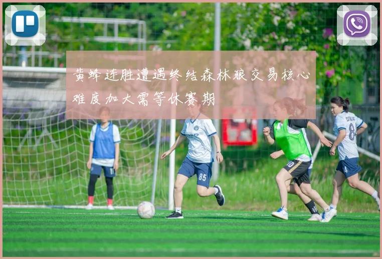 黄蜂连胜遭遇终结森林狼交易核心难度加大需等休赛期